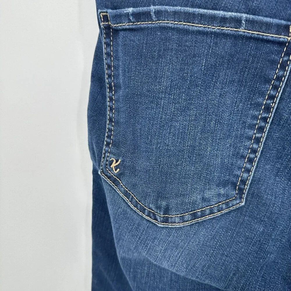 Kut from the Kloth Women's Skinny Jeans‎ Distressed Hem Size 6